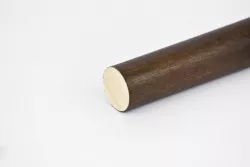 Drevená tyč Ø 28mm farba Orech 250 cm