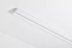 Fehér egysoros Függönysín tartozék nélkül 210 cm