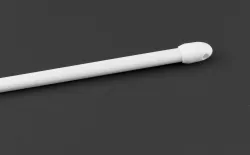 Vitrážna palica Biela 80 cm