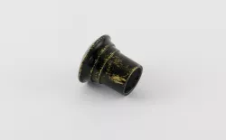 Koncovka patinovaná Ø 19mm Čierno-zlatá Cilinder