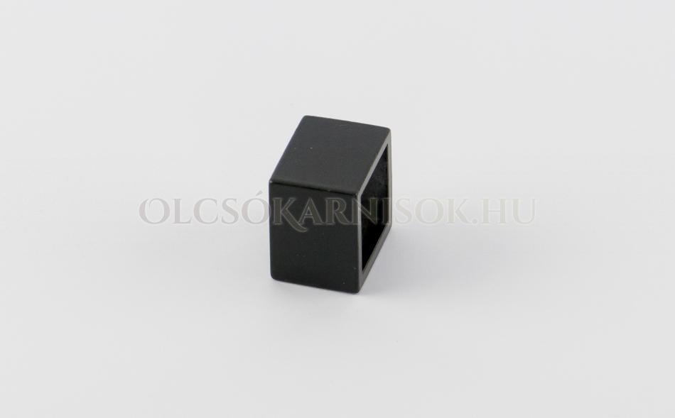 Végzáró Quatro karnishoz 20x20mm Fekete Egyes